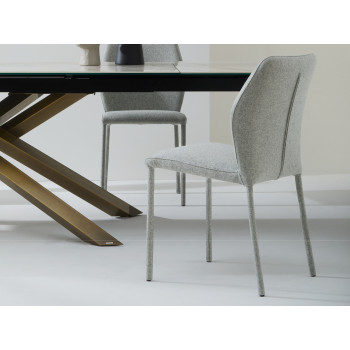 Silla de cuero MIRO Julia Italia