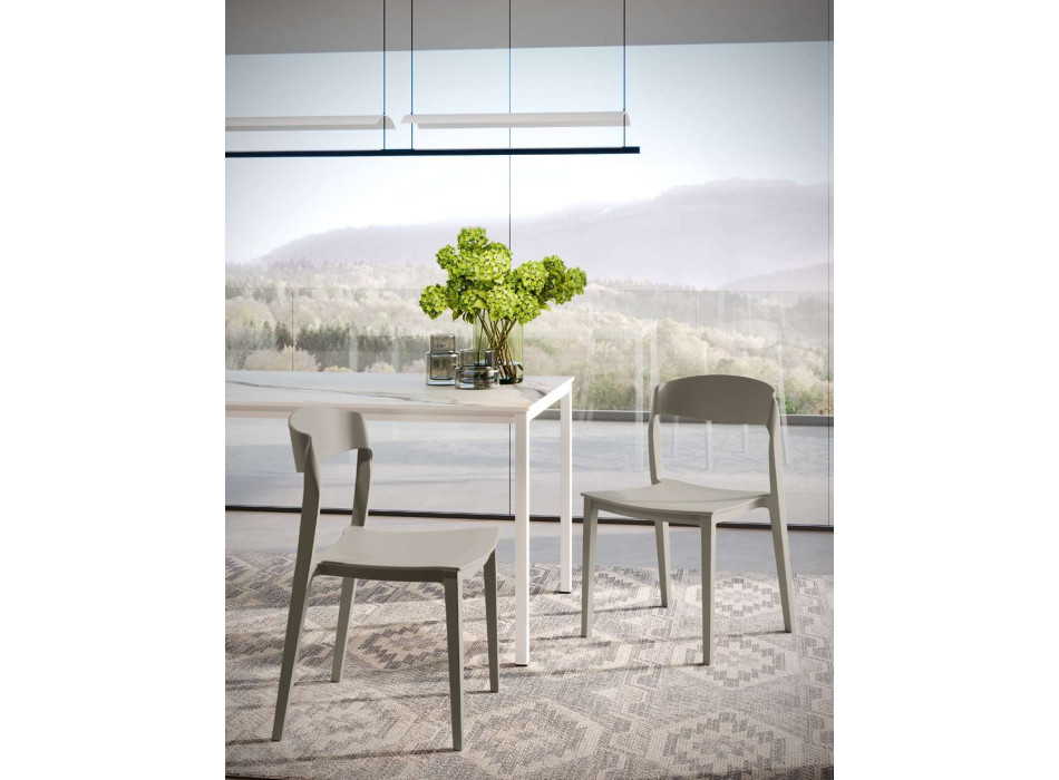 Silla MIRA de polipropileno de Ingenia Casa