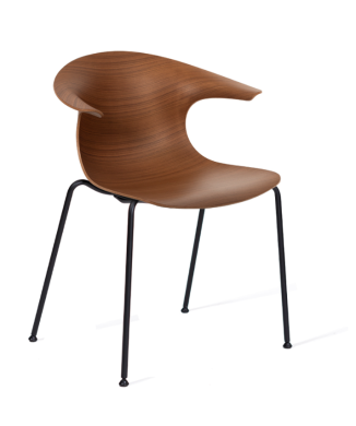 LOOP 3D WOOD chair 4 legs - INFINITI