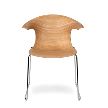 Silla trineo LOOP 3D WOOD - INFINITI