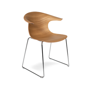 Silla trineo LOOP 3D WOOD - INFINITI