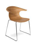 Silla trineo LOOP 3D WOOD - INFINITI