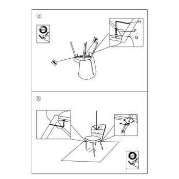 JUEGO SILLA LOSANNA VERDE 2 PIEZAS
