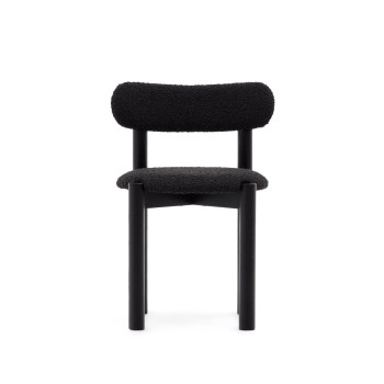 Silla Nebai en tejido bouclé