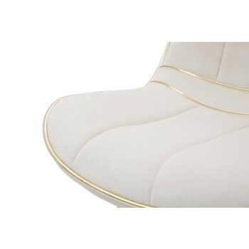 SILLA PARIS CREMA/ORO SET 2 UD.