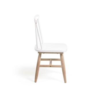 Silla infantil Tressia de madera maciza y caucho.