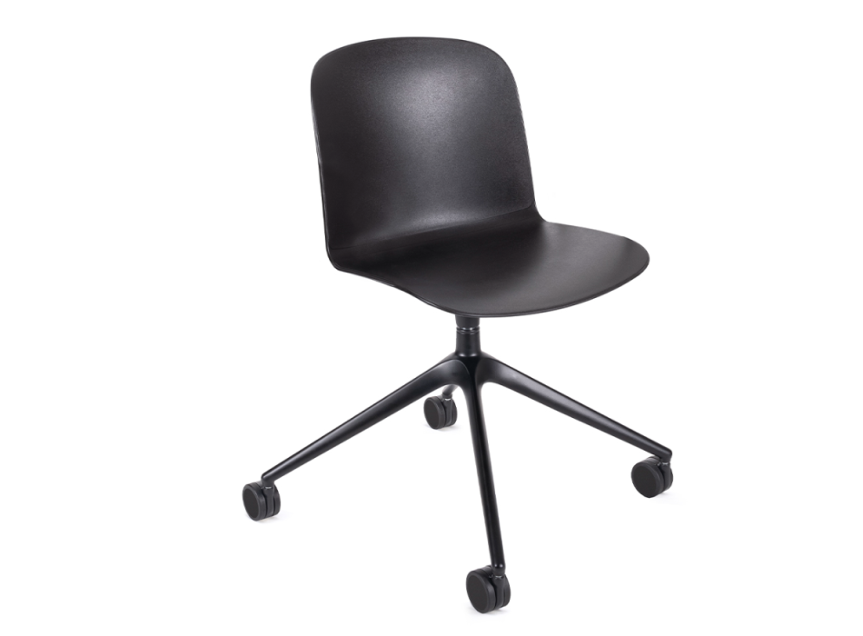 Silla giratoria con ruedas RELIEF - INFINITI