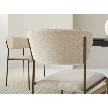 Silla tapizada GIGLIO Julia Italia