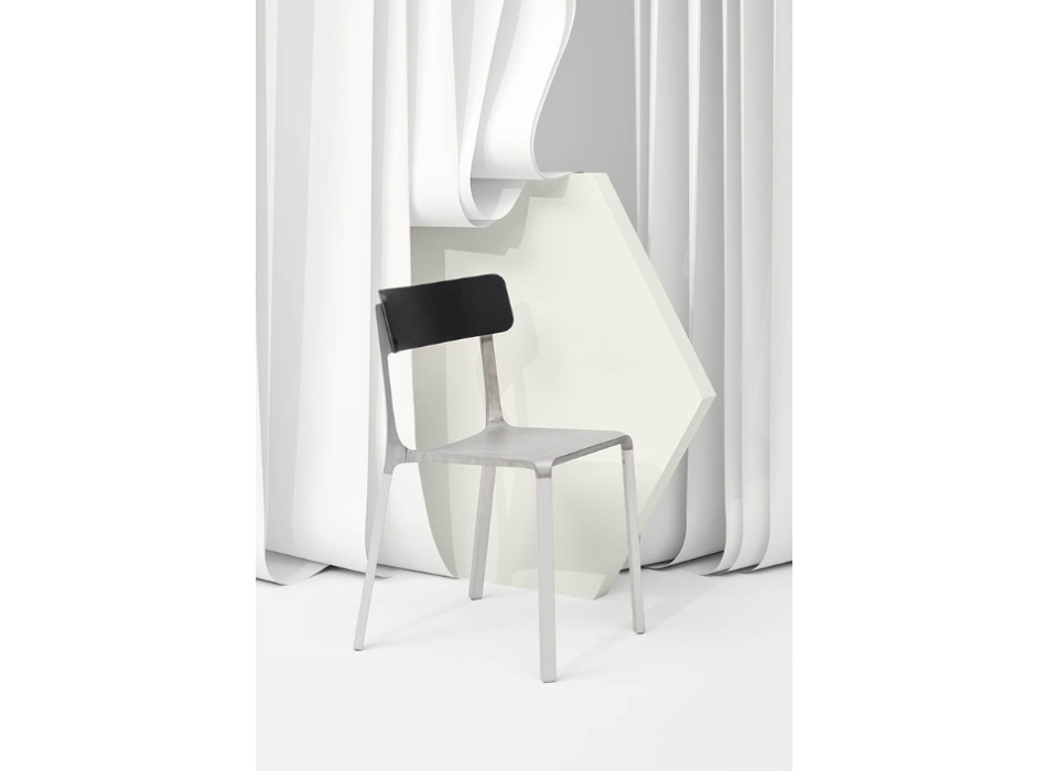 Silla RUELLE con respaldo de madera - INFINITI