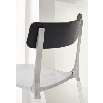 Silla RUELLE con respaldo de madera - INFINITI