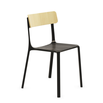 Silla RUELLE con respaldo de madera - INFINITI