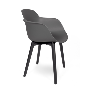 Silla SICLA con patas de madera - INFINITI