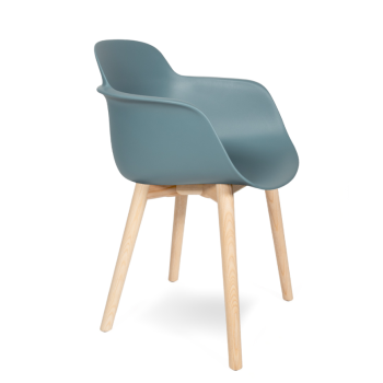 Silla SICLA con patas de madera - INFINITI