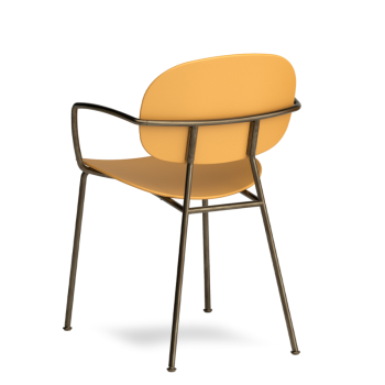 Silla TONDINA POP de 4 patas con reposabrazos - INFINITI