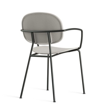 Silla Tondina Slim con reposabrazos Infiniti Outdoor