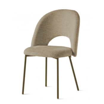 Silla Tuka con orificio medio CB2306 Connubia