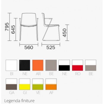 SILLA PEDRALI TWEET 898