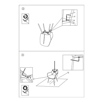 SILLA VICENZA VERDE JUEGO DE 2 PIEZAS