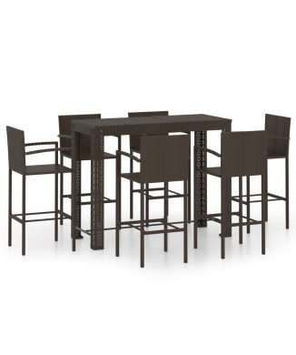 Conjunto de sofá de jardín de 5 piezas con cojines ALUM.