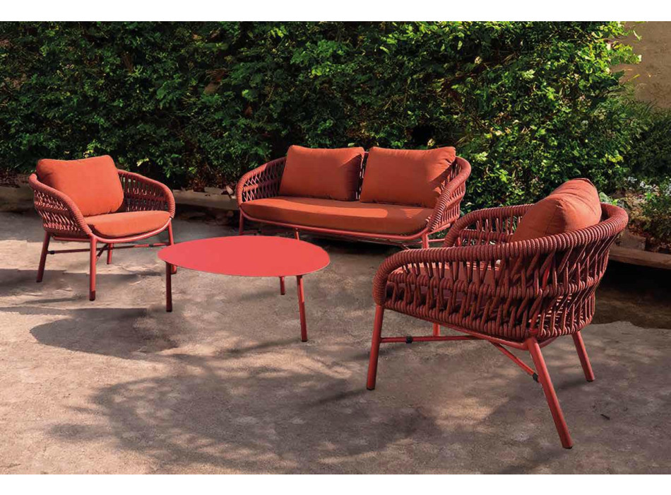 Conjunto de exterior TAORMINA marsala LASEGGIOLA