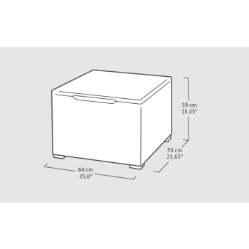 SET DE SALÓN KETER ROSALIE Conjunto de jardín