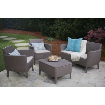 SALEMO LOUNGE SET KETER Conjunto de jardín