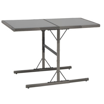 Conjunto de sofá de jardín de 6 piezas con cojines en ratán sintético