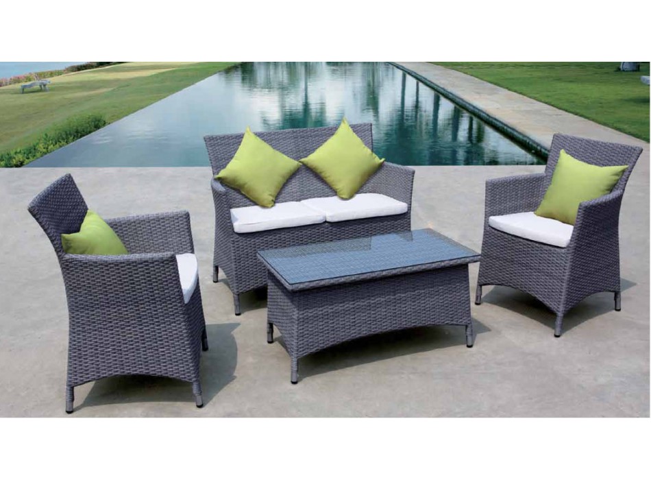 JUEGOS DE SOFÁ AL AIRE LIBRE / JARDÍN A45 / SD2P SET DE SOFÁ 2 ASIENTOS