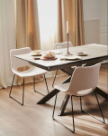 Conjunto de mesa extensible Atminda + sillas Zahara 