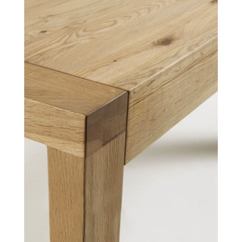 Conjunto de mesa Briva + sillas de chenilla Harlan