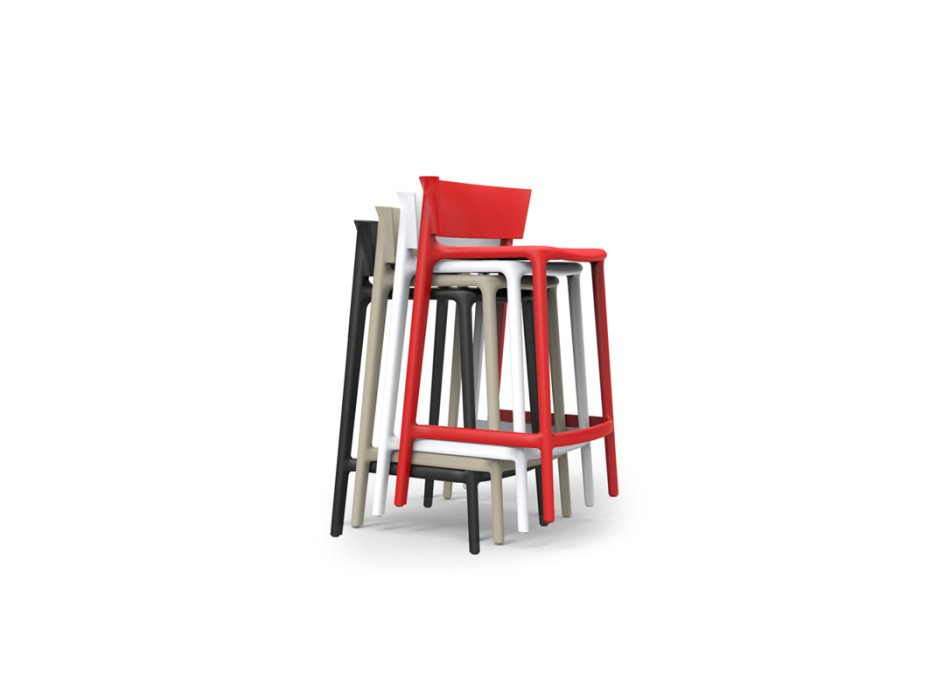 Taburete bajo colección AFRICA VONDOM