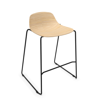 Taburete de cocina de madera 3D PURE LOOP MINI ROD - INFINITI