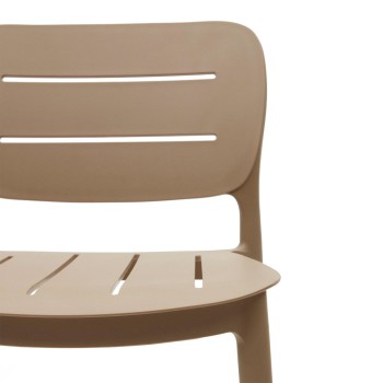 Taburete de plástico para exterior Morella