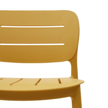 Taburete de plástico para exterior Morella