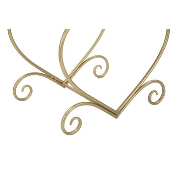 TABURETE CORAZÓN ROSA