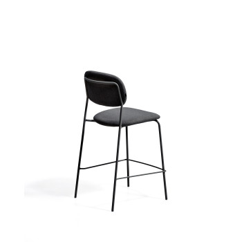 Taburete apilable Meli de chenilla