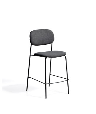 Taburete apilable Meli de chenilla