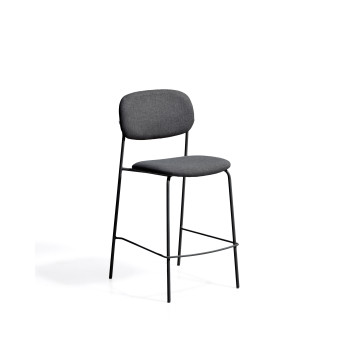 Taburete apilable Meli de chenilla