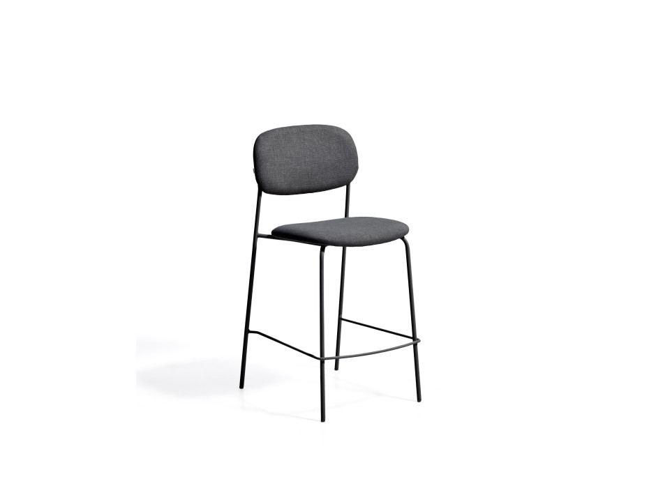Taburete apilable Meli de chenilla