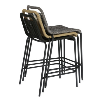 Taburete de cuerda Lambton