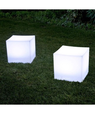 TABURETE CUBE LOUNGE CON LUZ