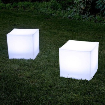 TABURETE CUBE LOUNGE CON LUZ