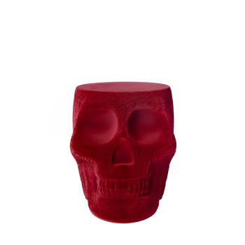 TABURETE Y MESA MEXICO ACABADO TERCIOPELO 70002 QEEBOO