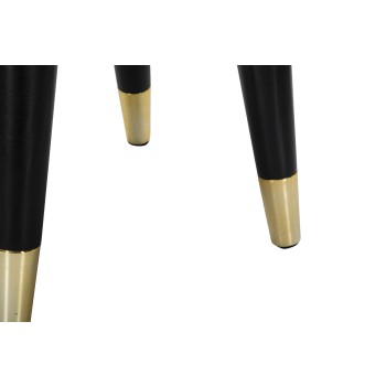 TABURETE PARIS CREMA/ORO