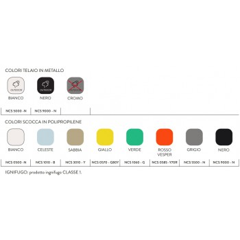 Taburete VESPER 3 COLOS