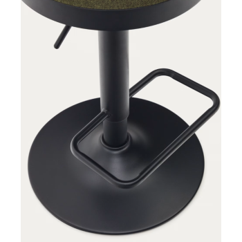 Taburete Zaib en chenilla LA FORMA