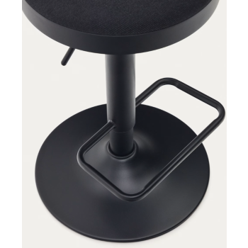 Taburete Zaib en chenilla LA FORMA