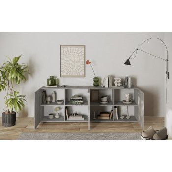 Aparador SNAKE de 4 puertas