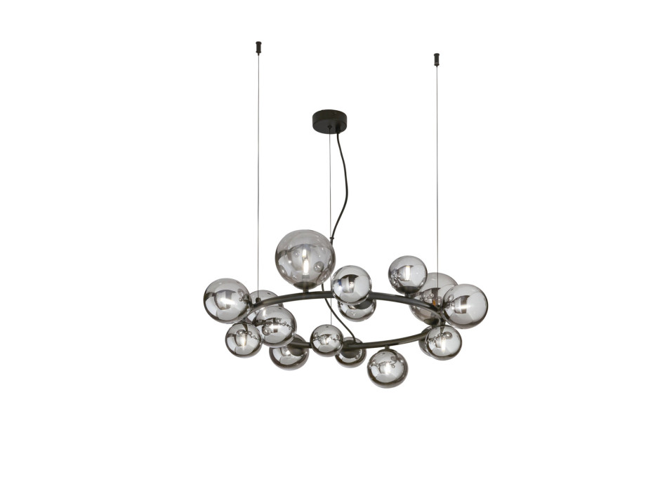 SUSPENSIÓN NEGRO MIEL 16XG9 82X82X161CM