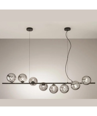 SUSPENSIÓN NEGRO MIEL 8XG9 145X33,5X165CM